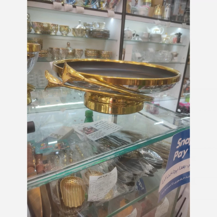 شیرینی خوری پایه دار لیلیوم