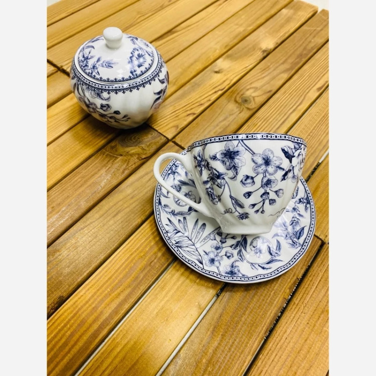 ست چایخوری چینی گلدکیش