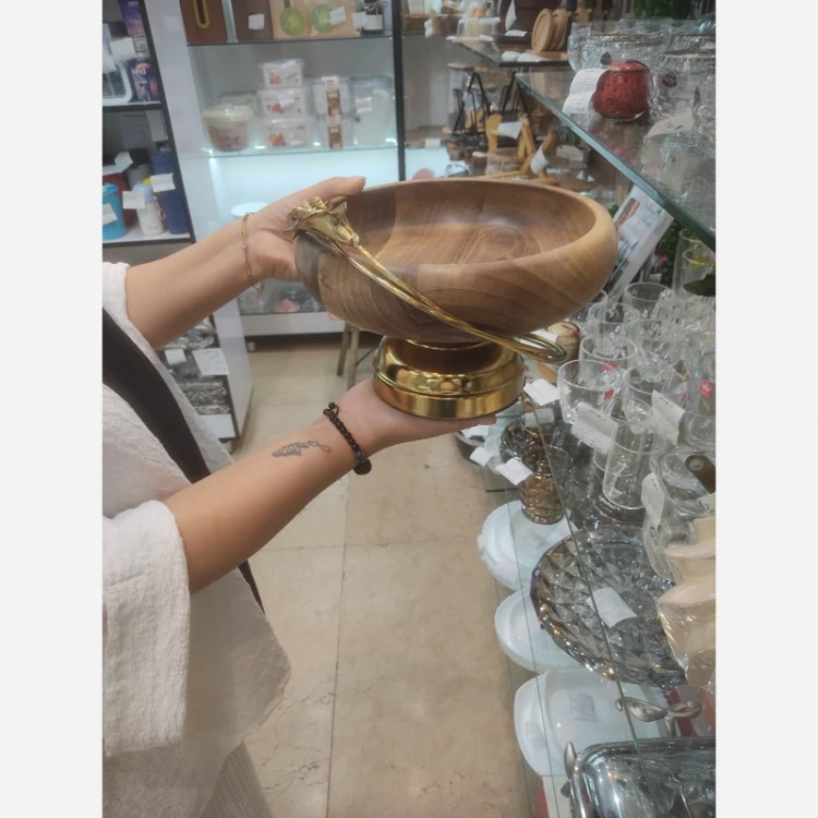 آجیل خوری چوب گردو لی لیوم