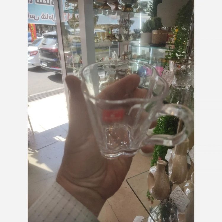 فنجان یا نیم لیوان کریستال خارجی