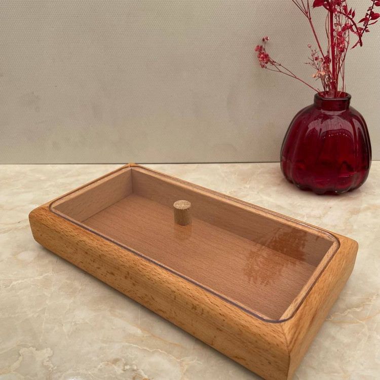 جا قاشق چنگال چوبی