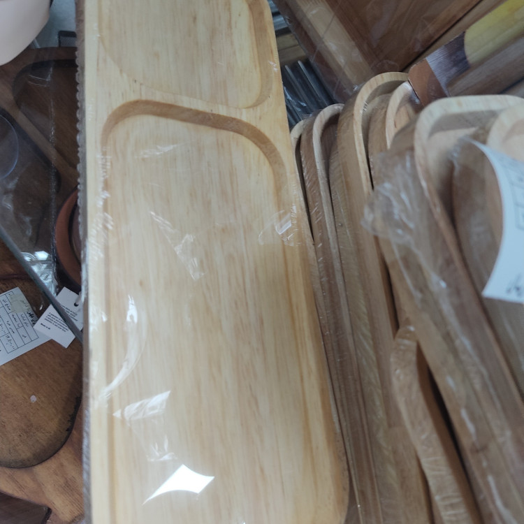 سینی سرو بیضی تک نفره